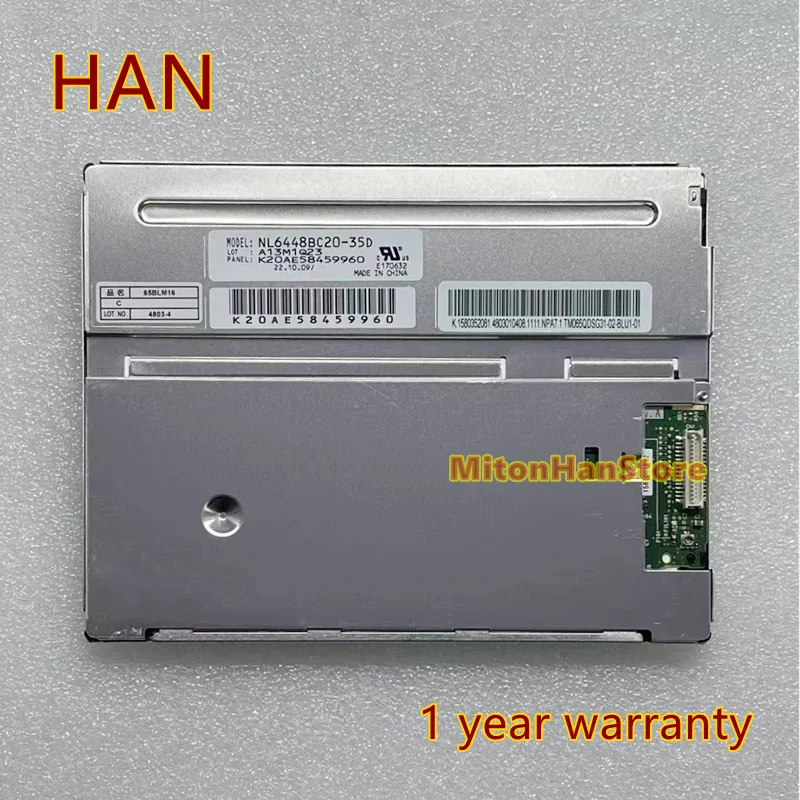 Original NL6448BC20-35D LCD Display Screen (100% Test Before Shipment)
Original NL6448BC20-35D LCD Display Screen (100% Test Before Shipment)