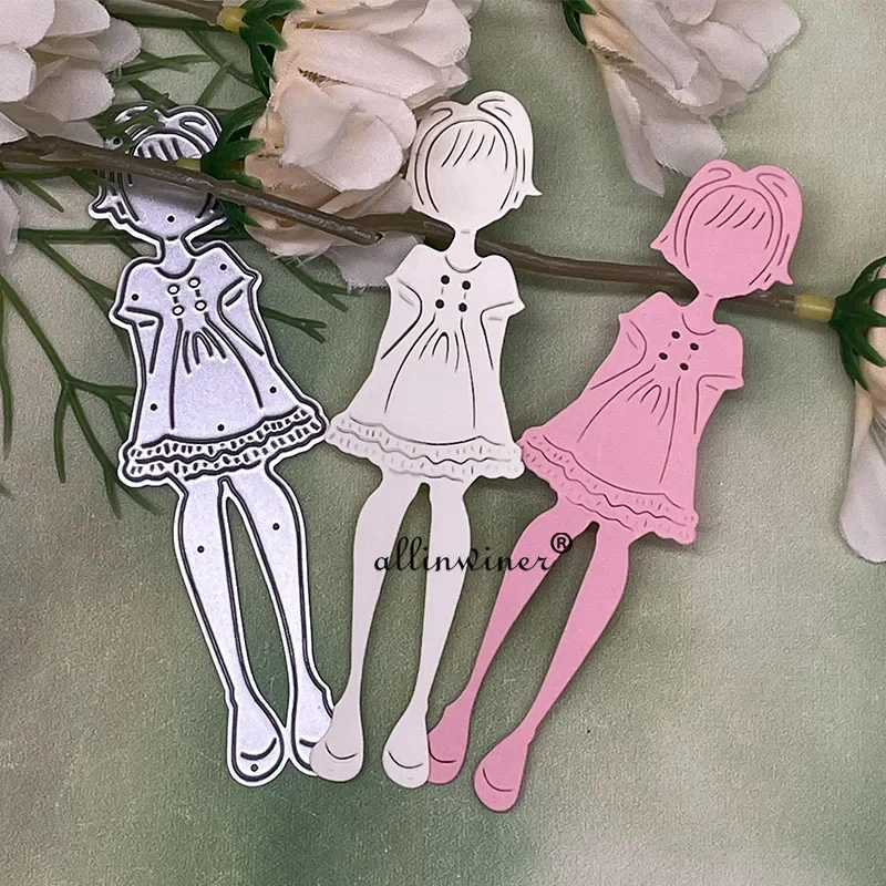 Pretty girl Metal Cutting Dies Stencils For DIY Scrapbooking Decorative Embossing Handcraft Die Cutting Template
Pretty girl Metal Cutting Dies Stencils For DIY Scrapbooking Decorative Embossing Handcraft Die Cutting Template