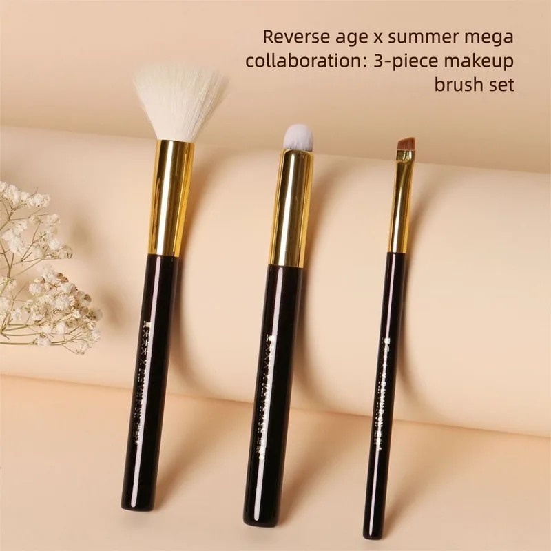 The Anti-aging Collaboration Three-piece Set Series Of Portable Soft-bristled Beginner Makeup Brushes
The Anti-aging Collaboration Three-piece Set Series Of Portable Soft-bristled Beginner Makeup Brushes