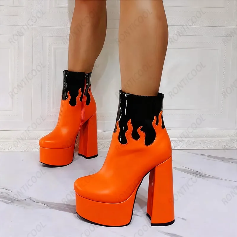 Ronticool/Новые женские зимние ботильоны на платформе, унисекс, на каблуке с круглым носком, розовые, белые, красные туфли для вечеринок, размер США 5-15
Ronticool/Новые женские зимние ботильоны на платформе, унисекс, на каблуке с круглым носком, розовые, белые, красные туфли для вечеринок, размер США 5-15