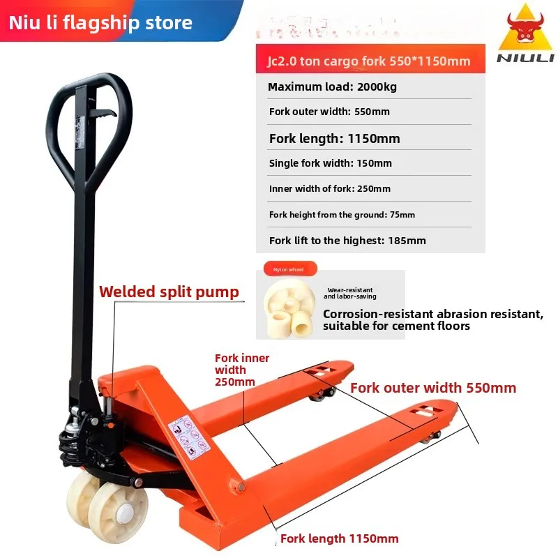 LMM manual hydraulic handling forklift warehouse high quality hand push and drag forklift
LMM manual hydraulic handling forklift warehouse high quality hand push and drag forklift