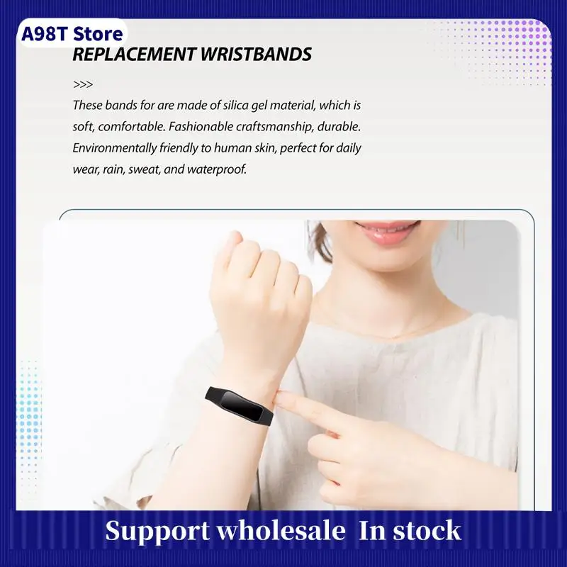 A98T 3 Pack Soft Silicone Waterproof Bracelet Accessories Sport Strap Replacement Wristbands For Samsung Galaxy Fit 2 SM-R220
A98T 3 Pack Soft Silicone Waterproof Bracelet Accessories Sport Strap Replacement Wristbands For Samsung Galaxy Fit 2 SM-R220