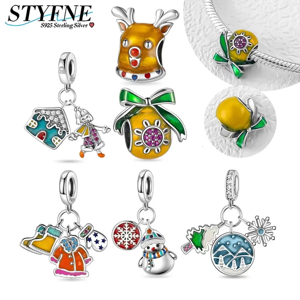 Cute Mr. Snowman Fit Original Sterling 925 Silver Bracelet Beaded Diyfor Women's High-end Boutique Jewelry Simple Christmas Gift
Cute Mr. Snowman Fit Original Sterling 925 Silver Bracelet Beaded Diyfor Women's High-end Boutique Jewelry Simple Christmas Gift