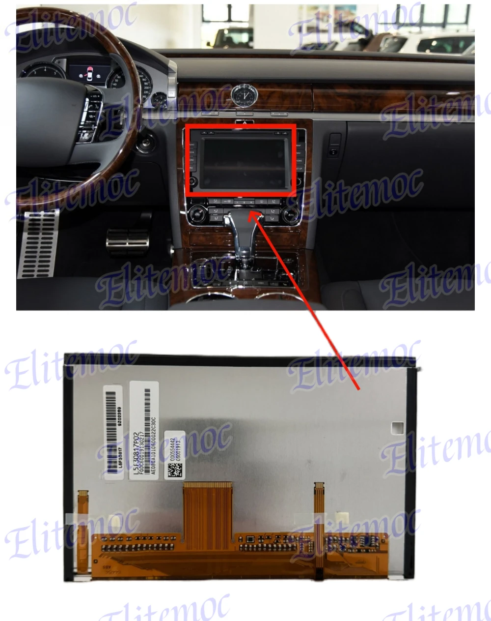 8" LCD Screen for Phaeton Display L5F30817P02 L5F30978T00 GCX074AKQ-E AE080A Replacement
8" LCD Screen for Phaeton Display L5F30817P02 L5F30978T00 GCX074AKQ-E AE080A Replacement