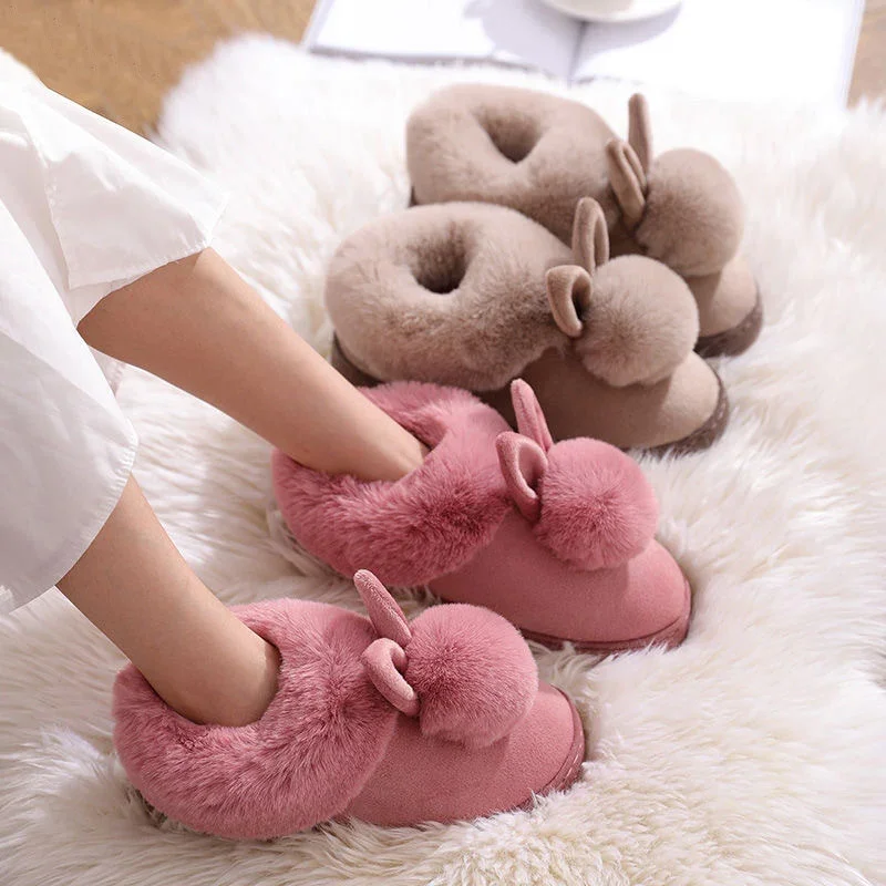 Winter Warm Home Fur Boots Womens Indoor Home Rabbit Shoe Furry Ears Footwear Indoor Bedroom Flat Heels Fluffy Ankle Boots
Winter Warm Home Fur Boots Womens Indoor Home Rabbit Shoe Furry Ears Footwear Indoor Bedroom Flat Heels Fluffy Ankle Boots