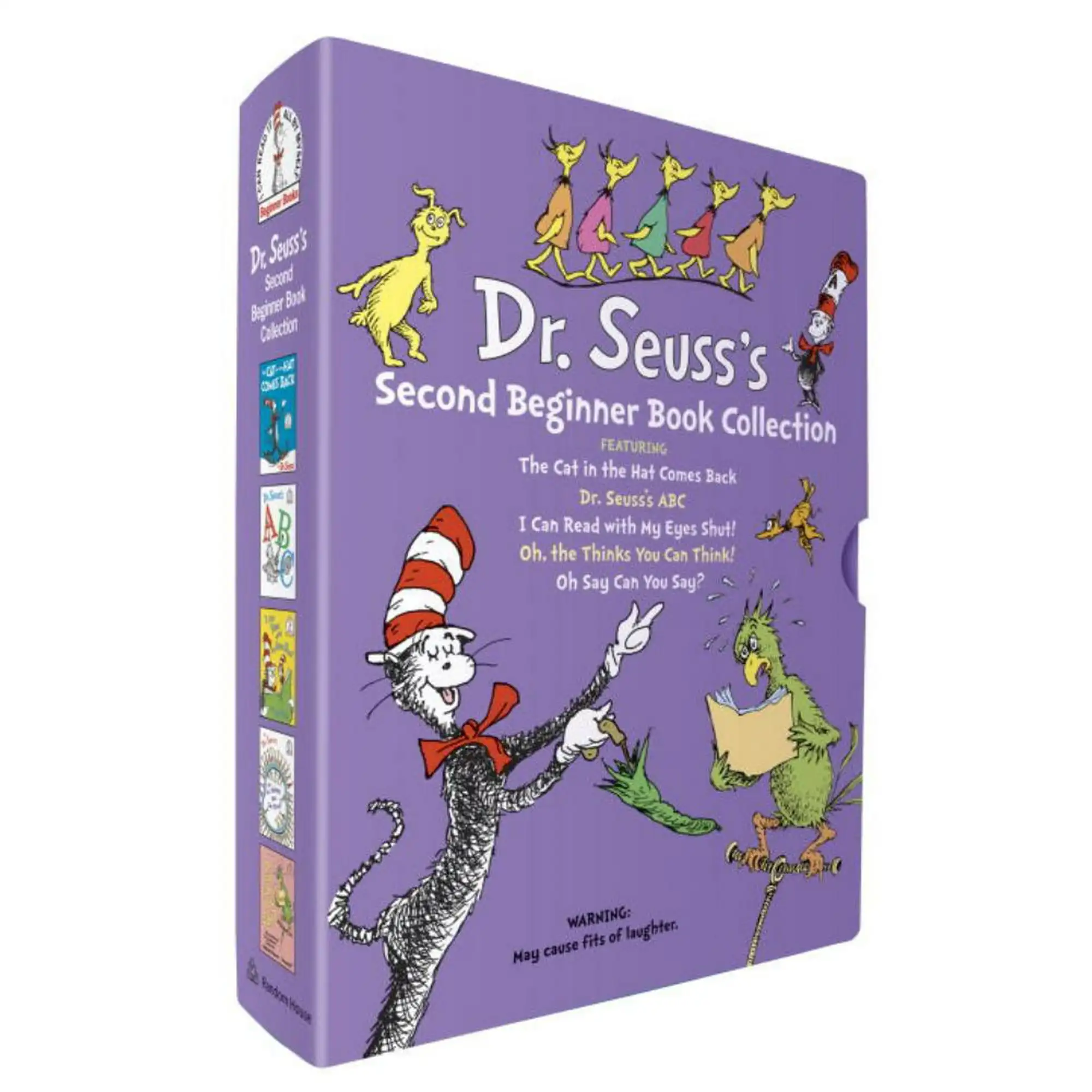 DR SEUSS: Вторая книга для начинающих «Доктор Сьюз», набор в штучной упаковке: «Кот в шляпе» с возвратом
DR SEUSS: Вторая книга для начинающих «Доктор Сьюз», набор в штучной упаковке: «Кот в шляпе» с возвратом