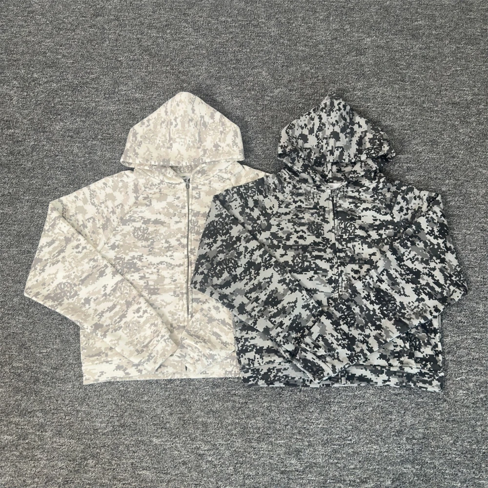 2025fw камуфляжный свободный пуловер Mertra для мужчин и женщин, толстовка унисекс из плотной ткани на молнии
2025fw камуфляжный свободный пуловер Mertra для мужчин и женщин, толстовка унисекс из плотной ткани на молнии