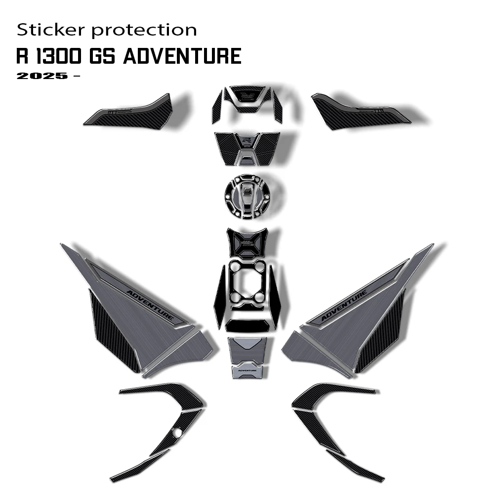 Для Bmw R1300 GS R 1300 GS Adventure Triple Black 2025 комплект в комплекте 3D-наклеек
Для Bmw R1300 GS R 1300 GS Adventure Triple Black 2025 комплект в комплекте 3D-наклеек