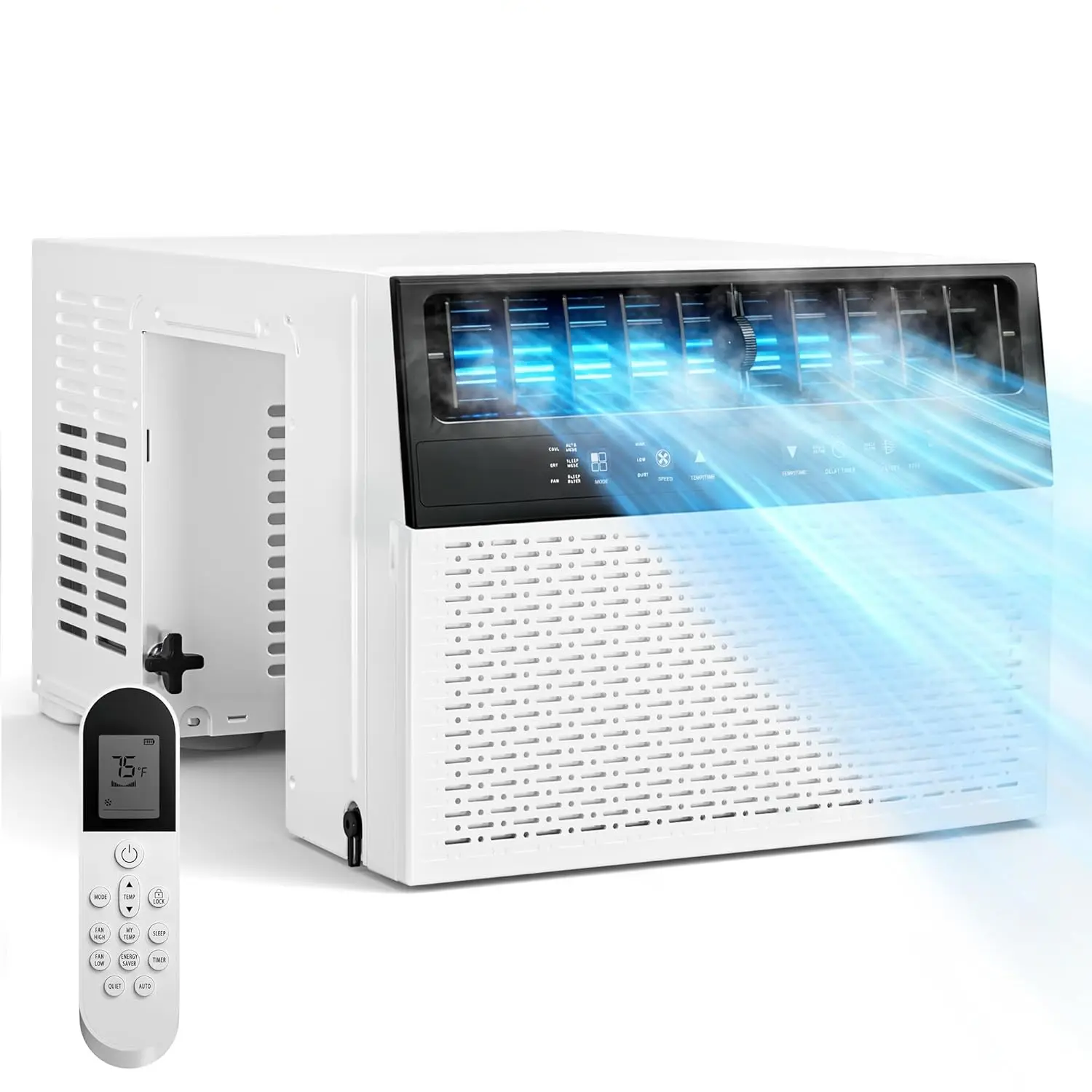 12000 BTU U-Shape Window Air Conditioner Ultra Quiet Energy Saving Remote 550 SqFt Cooling Open View Flexibility Custom
12000 BTU U-Shape Window Air Conditioner Ultra Quiet Energy Saving Remote 550 SqFt Cooling Open View Flexibility Custom