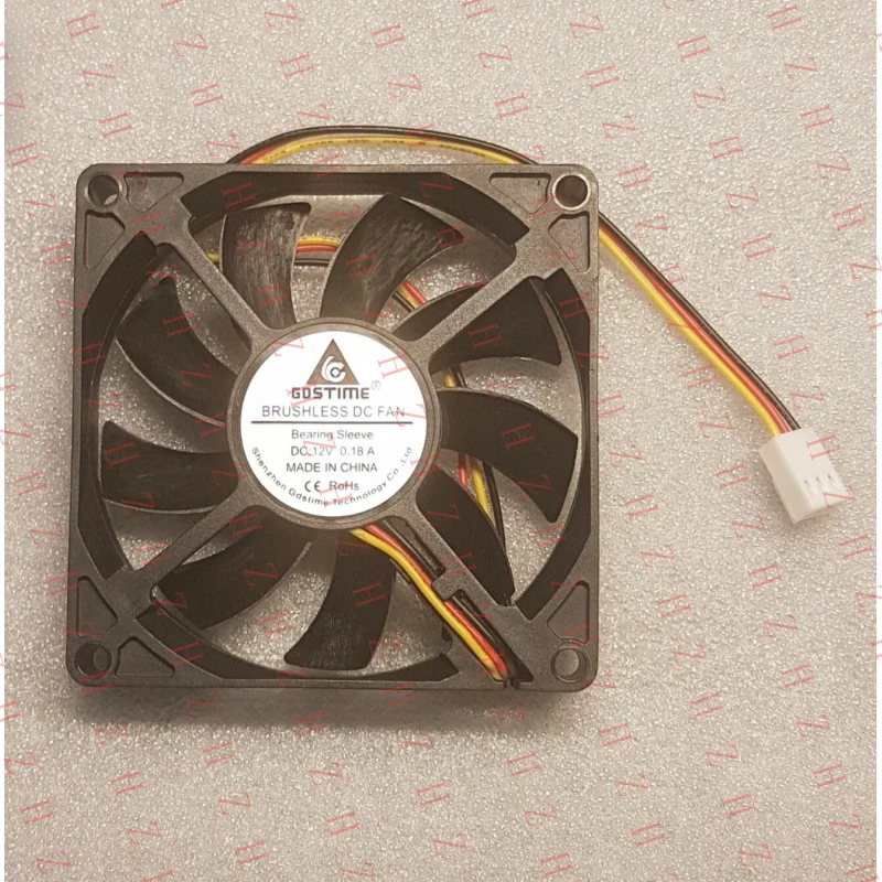 U+ FOR Sleeve DC12V 3-Pin 8015S 80x80x15mm Brushless Computer Cooling Cooler Fan 0.18A(MOQ: 10 pcs.)
U+ FOR Sleeve DC12V 3-Pin 8015S 80x80x15mm Brushless Computer Cooling Cooler Fan 0.18A(MOQ: 10 pcs.)