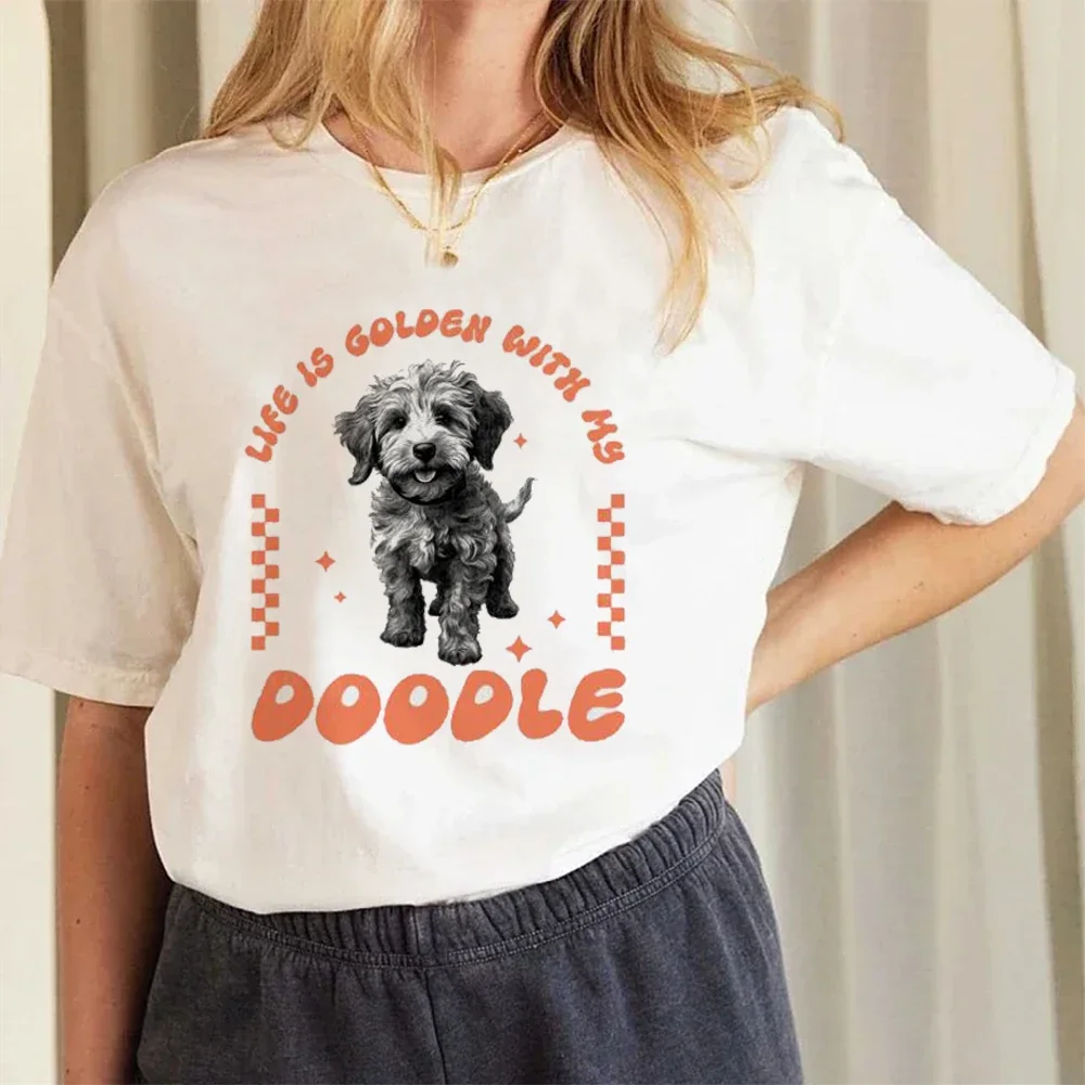 Sweet O-Neck T-Shirt Cute Dog Print Basic Plus Size Print Summer New Print Casual Versatile Top Fashion Style Fun T-Shirt.
Sweet O-Neck T-Shirt Cute Dog Print Basic Plus Size Print Summer New Print Casual Versatile Top Fashion Style Fun T-Shirt.