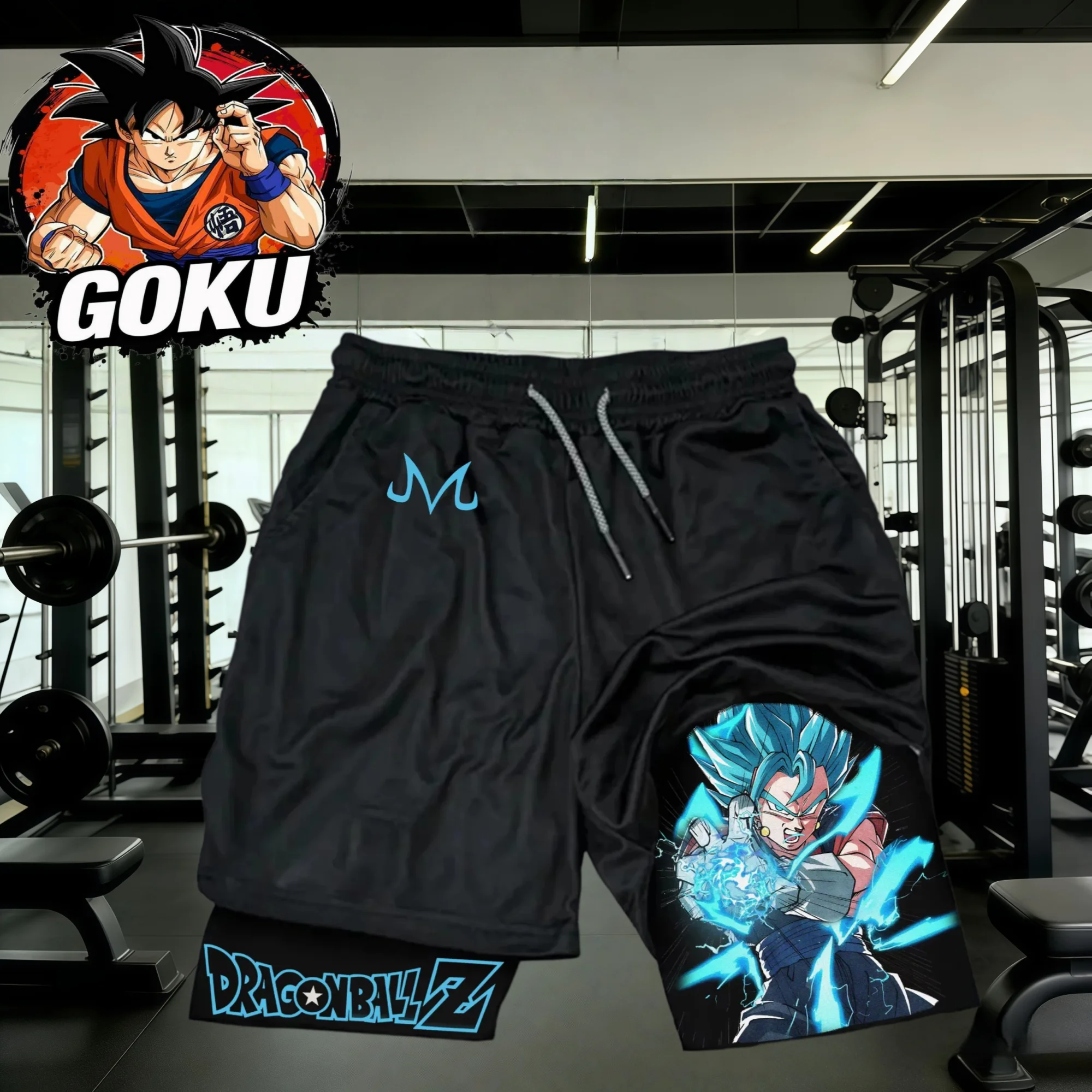 2026 Summer Dragon Ball Goku Super Saiyan Blue Kamehameha 2-in-1 Shorts Oversized Breathable Fitness Streetwear Unisex
2026 Summer Dragon Ball Goku Super Saiyan Blue Kamehameha 2-in-1 Shorts Oversized Breathable Fitness Streetwear Unisex