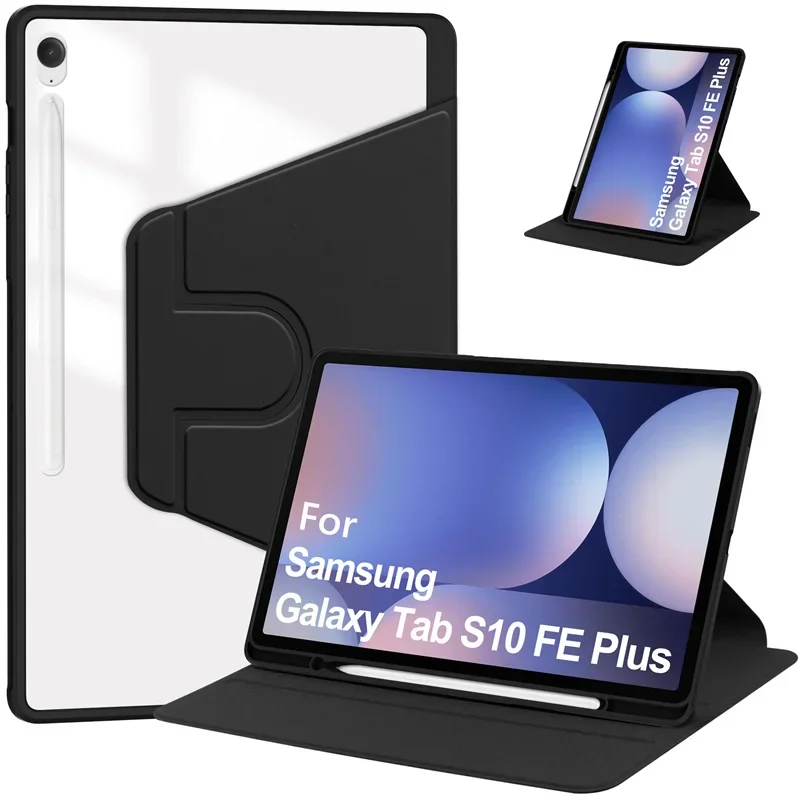 360 ° Поворотный чехол для планшета для нового Samsung Tab S10 FE Plus 2025 года с держателем для ручек Funda для Tab S10 FE 11 дюймов SM-X620 X626B
360 ° Поворотный чехол для планшета для нового Samsung Tab S10 FE Plus 2025 года с держателем для ручек Funda для Tab S10 FE 11 дюймов SM-X620 X626B