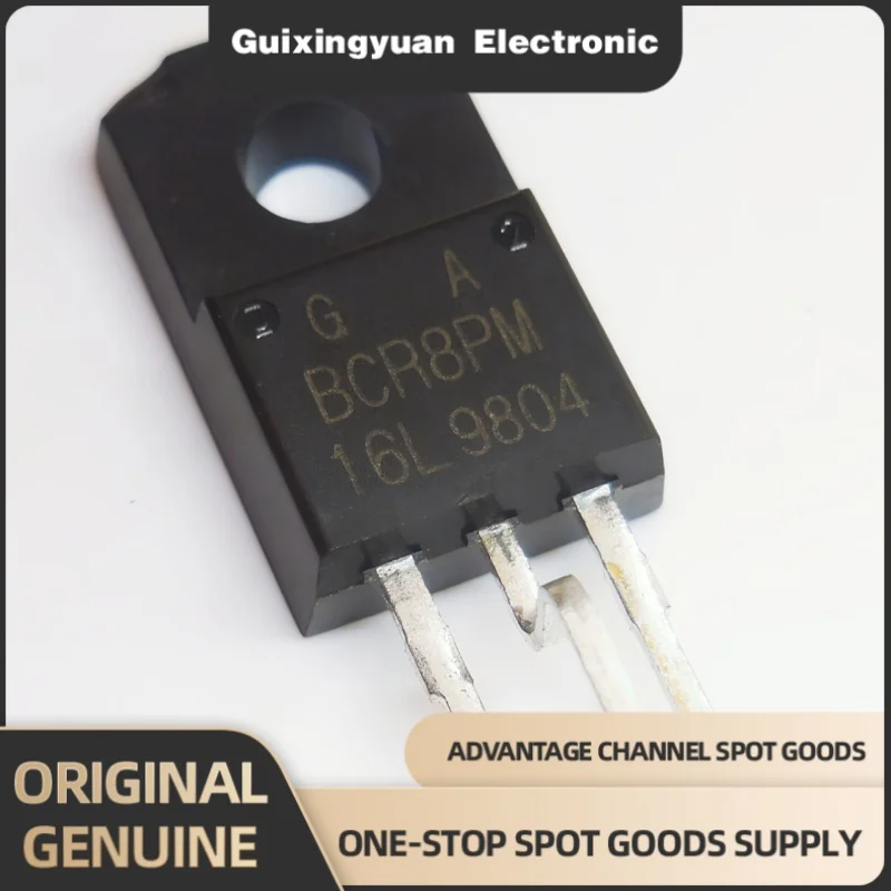 1 piece original genuine BCR8PM-16LG BCR8PM-16L package TO220 transistor thyristor
1 piece original genuine BCR8PM-16LG BCR8PM-16L package TO220 transistor thyristor