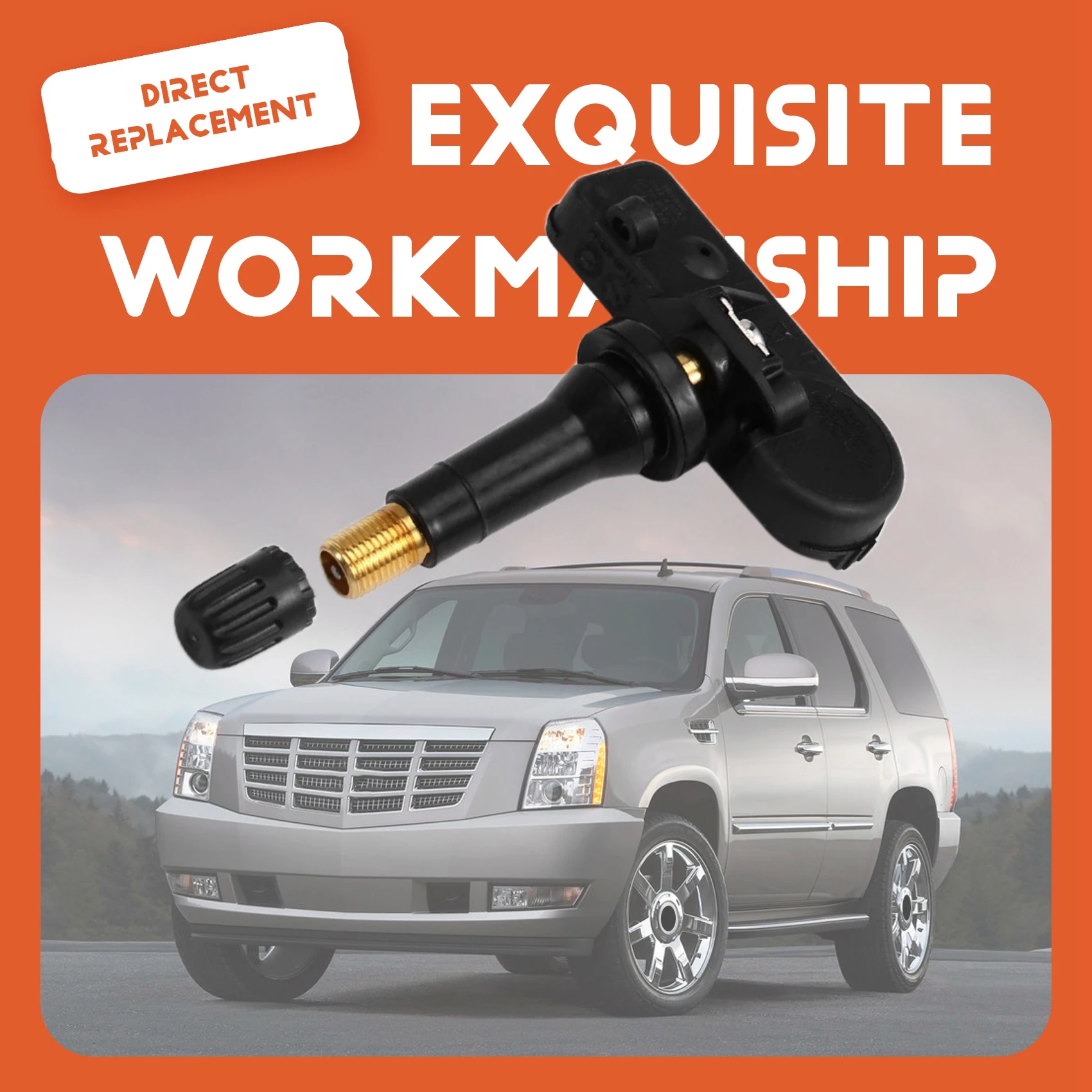 Tire Pressure Sensor Set Of 4PCS 15825475 For GMC Sierra Yukon Envoy Avalanche Suburban Cadillac Escalade 315Mhz-N32R
Tire Pressure Sensor Set Of 4PCS 15825475 For GMC Sierra Yukon Envoy Avalanche Suburban Cadillac Escalade 315Mhz-N32R
