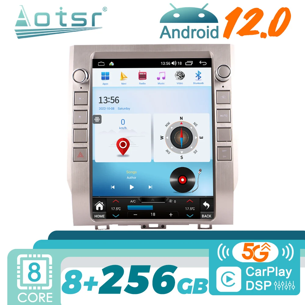 Android For Toyota Tundra 2013 - 2020 Tesla Car Radio GPS Navigation Multimedia Video Player Stereo Audio Head Unit
Android For Toyota Tundra 2013 - 2020 Tesla Car Radio GPS Navigation Multimedia Video Player Stereo Audio Head Unit