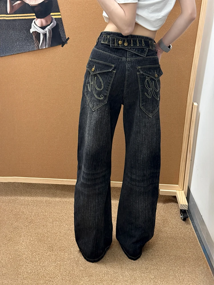 Loose High-Waisted American Street Style Jeans Women Summer New Style Lazy Loose Feeling Denim Pants Paris Adjustable Buckle ...
Loose High-Waisted American Street Style Jeans Women Summer New Style Lazy Loose Feeling Denim Pants Paris Adjustable Buckle ...