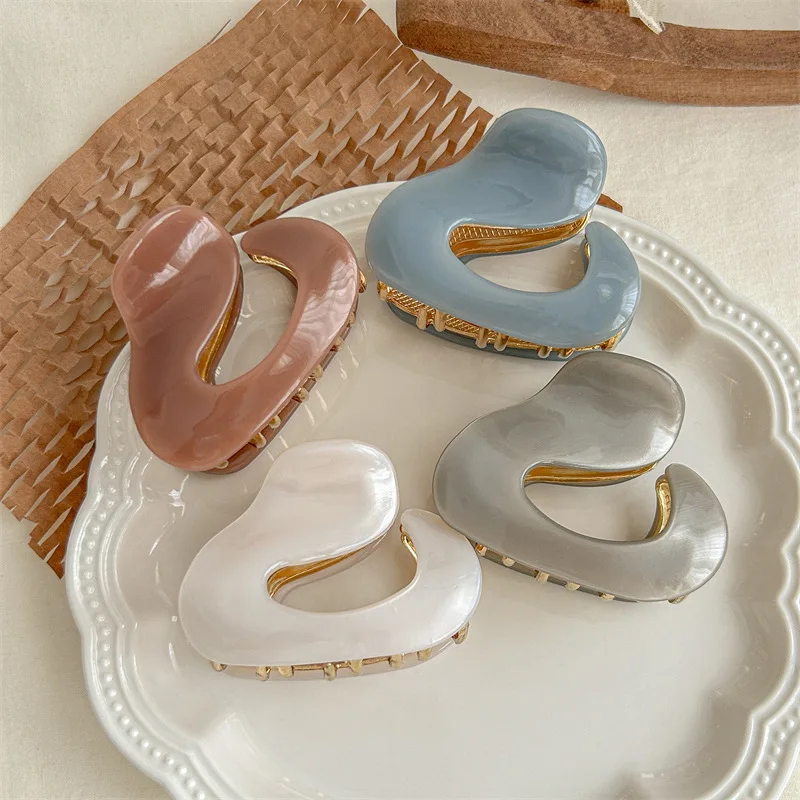 Elegant Simple Solid Color Medium Hair Claw Clip for Thin Hair Women Girls Hair Accessories Non Slip Stylish Boho Minimalist
Elegant Simple Solid Color Medium Hair Claw Clip for Thin Hair Women Girls Hair Accessories Non Slip Stylish Boho Minimalist