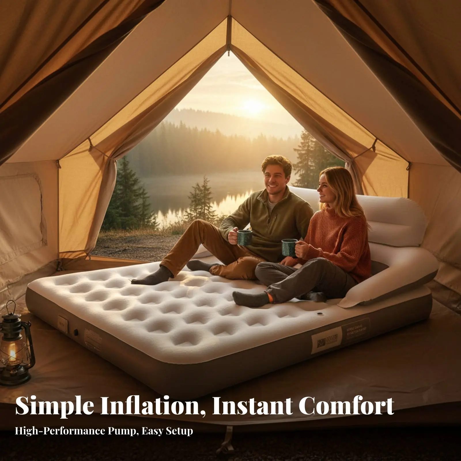 Inflatable Sleeping Pad, Automatic Air Mattress, Foldable Bed, Outdoor Camping, Home Use
Inflatable Sleeping Pad, Automatic Air Mattress, Foldable Bed, Outdoor Camping, Home Use