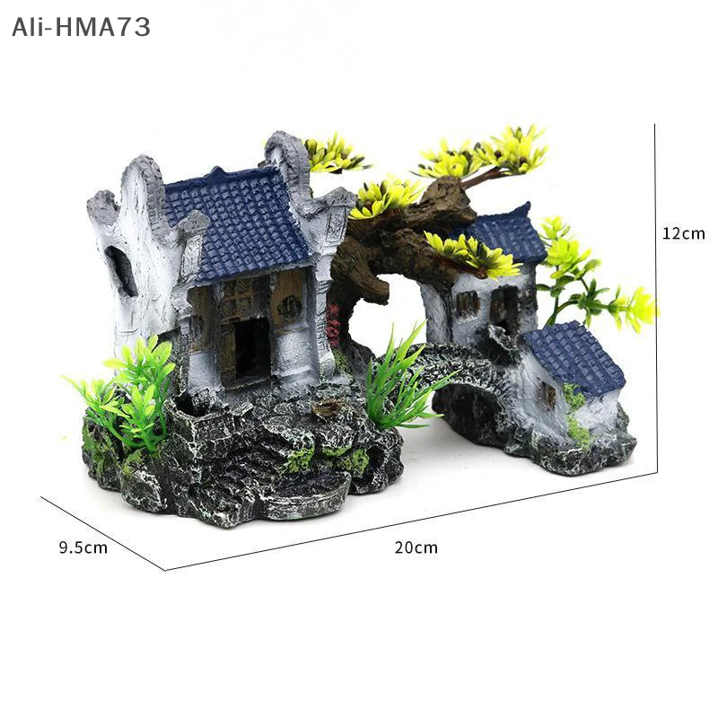 1Pc Fish Tank Aquarium Micro Scene Ornament Decoration Fish Tank Resin House Model for Aquarium Landscape
1Pc Fish Tank Aquarium Micro Scene Ornament Decoration Fish Tank Resin House Model for Aquarium Landscape
