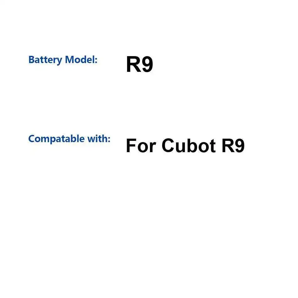 Аккумулятор мобильного телефона 2600 мАч для Cubot R9, надежная замена
Аккумулятор мобильного телефона 2600 мАч для Cubot R9, надежная замена
