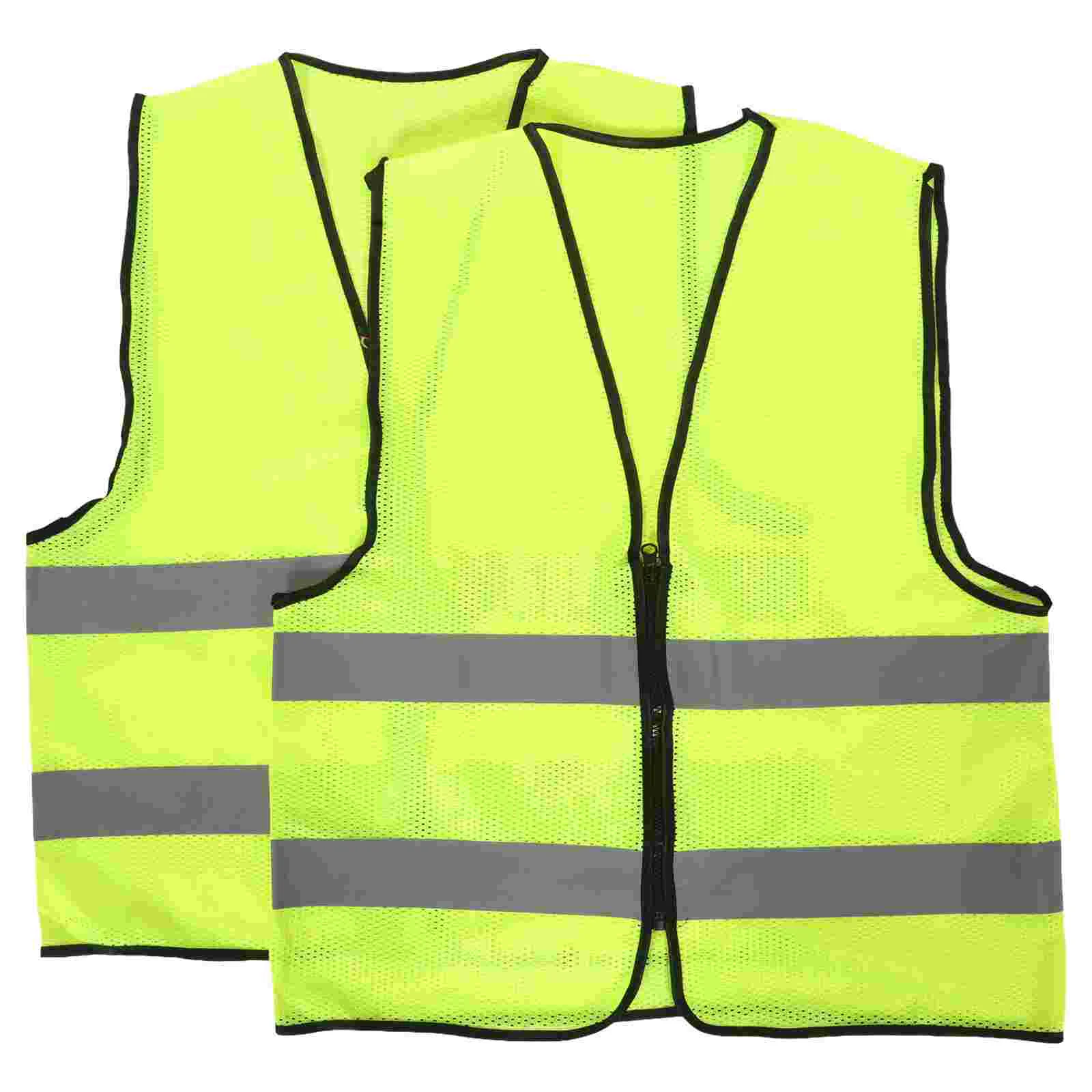 2 Pcs Work Clothes Reflective Vests Child Overalls Knitted Fabric Construction for Kids
2 Pcs Work Clothes Reflective Vests Child Overalls Knitted Fabric Construction for Kids