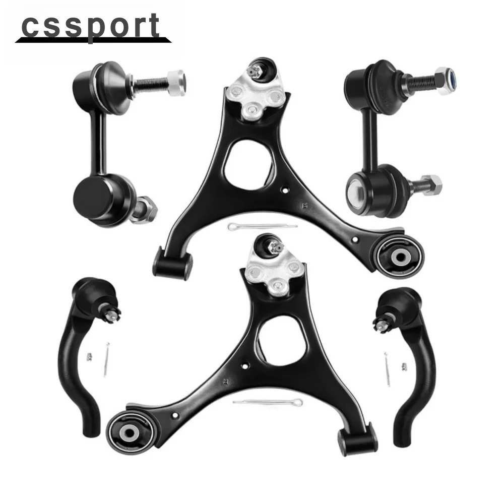 6pcs Front Lower Control Arm Sway Bar Suspension Kit For 2006-2011 Honda Civic
6pcs Front Lower Control Arm Sway Bar Suspension Kit For 2006-2011 Honda Civic