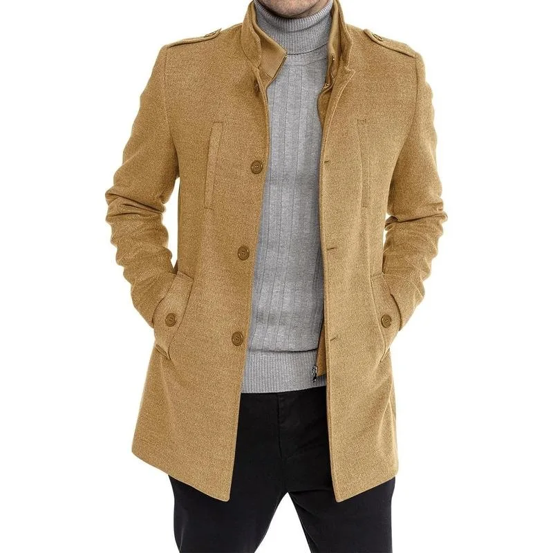 Men's Woolen Long Coat 65190 Zipper Cross-Border Fashionable Spring Season Outerwear for Men Other Fabric Other Length
Men's Woolen Long Coat 65190 Zipper Cross-Border Fashionable Spring Season Outerwear for Men Other Fabric Other Length