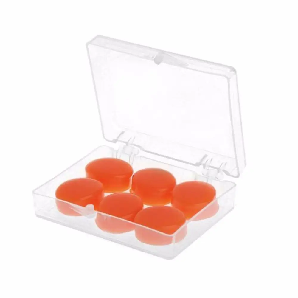 6PCS Protective Ear Soft Silicone Soundproof Water Sports Supplies Slpeeping Aid Ear Plugs Earmuffs Ear Protector Earbud 
6PCS Protective Ear Soft Silicone Soundproof Water Sports Supplies Slpeeping Aid Ear Plugs Earmuffs Ear Protector Earbud