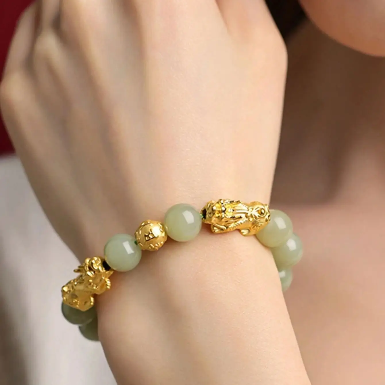 1 Pc Fashion Animal Glass SImple Neo Chinese Style Beaded Colorful Bracelet Women Party Gift Jewelry
1 Pc Fashion Animal Glass SImple Neo Chinese Style Beaded Colorful Bracelet Women Party Gift Jewelry