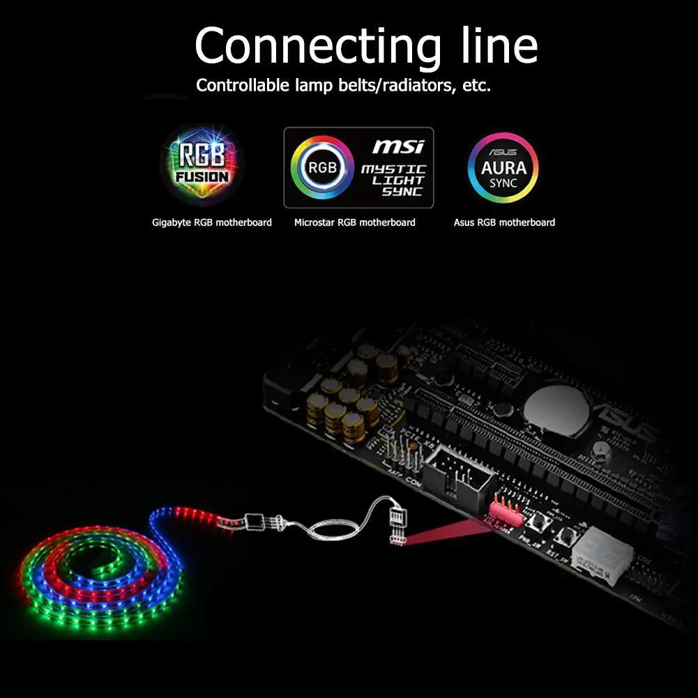 PHANTEKS 4Pin Wire RGB Splitter Cord 60cm PC Case Fan Adapter for MicroStar/Asus
PHANTEKS 4Pin Wire RGB Splitter Cord 60cm PC Case Fan Adapter for MicroStar/Asus