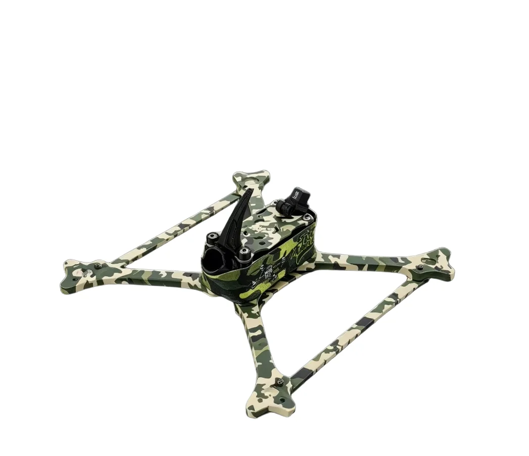 HGLRC Wind 5 Lite V2 Camouflage 5-inch Indoor Carbon Fiber FPV Racing Frame Kit Four-Axis Stability for Drone Racing
HGLRC Wind 5 Lite V2 Camouflage 5-inch Indoor Carbon Fiber FPV Racing Frame Kit Four-Axis Stability for Drone Racing