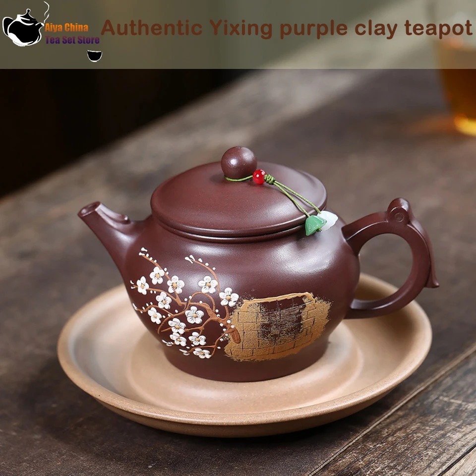 Yixing purple clay teapot, original ore, purple clay, dark fragrance, Ruyi Kung Fu tea set, Chinese teapot, health pot
Yixing purple clay teapot, original ore, purple clay, dark fragrance, Ruyi Kung Fu tea set, Chinese teapot, health pot