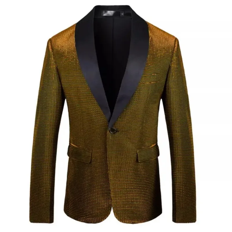 Men's Suit Jacket, Party Glitter Decoration Costume, Stage Costume, Men's Slim Fit, Men's Plaid Suit Dress, Best Man Suit Jacket
Men's Suit Jacket, Party Glitter Decoration Costume, Stage Costume, Men's Slim Fit, Men's Plaid Suit Dress, Best Man Suit Jacket
