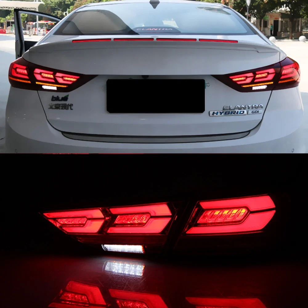 LED Tail Lamp For Hyundai Elantra 2016 2017 2018 DRL Tail Light Dynamic Signal Brake Reverse auto Accessories
LED Tail Lamp For Hyundai Elantra 2016 2017 2018 DRL Tail Light Dynamic Signal Brake Reverse auto Accessories