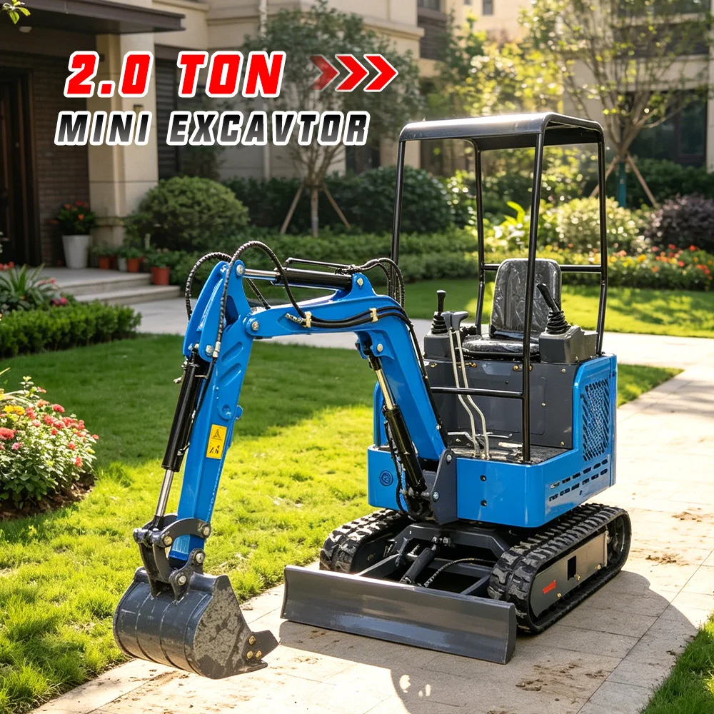 Mini Excavator 2 Ton EPA Emission Standard Small Digging Machine Low Vibration Hydraulic System For Backyard Garden Farm Factory
Mini Excavator 2 Ton EPA Emission Standard Small Digging Machine Low Vibration Hydraulic System For Backyard Garden Farm Factory
