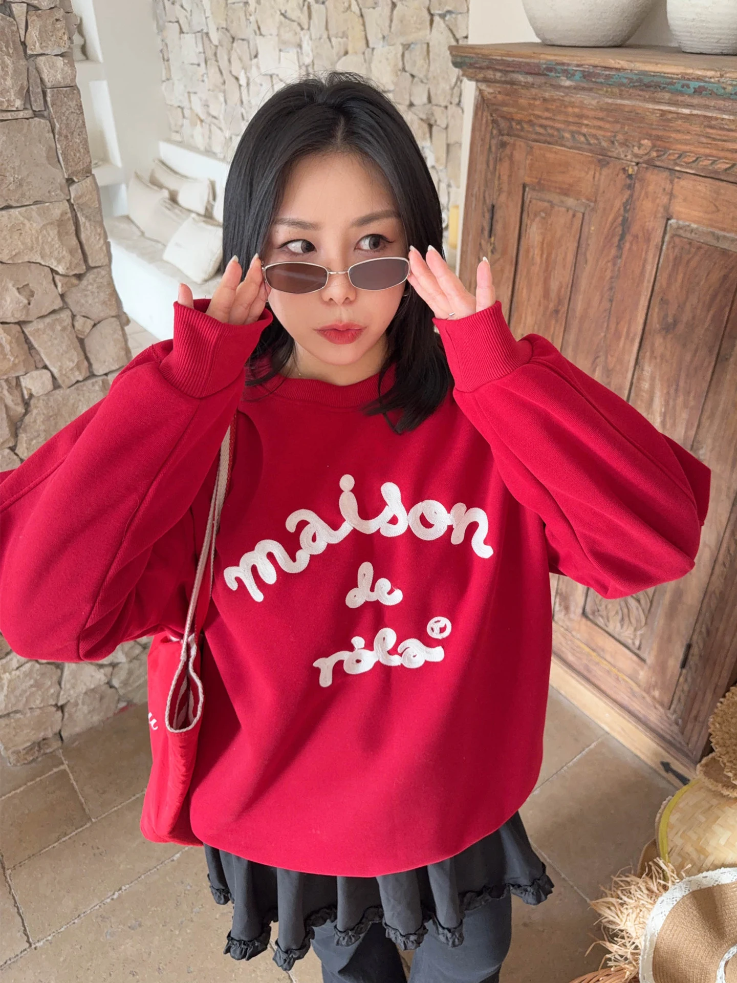 VOGANA Large Size Women's American Sle Casual Loose Sweatirt Wed Blogger Top Cotton Letter Print Loose Fit irt
VOGANA Large Size Women's American Sle Casual Loose Sweatirt Wed Blogger Top Cotton Letter Print Loose Fit irt