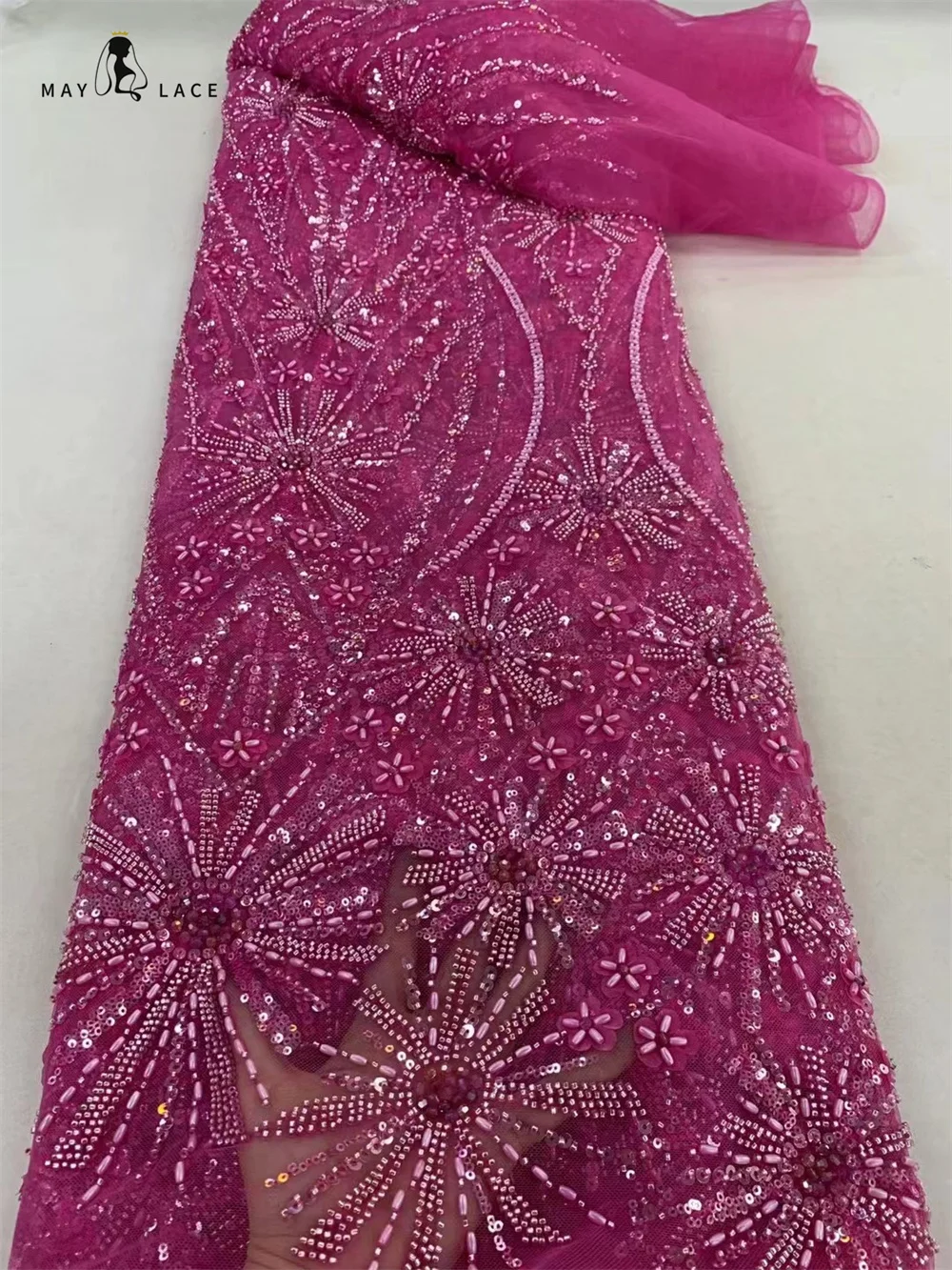 African Beads Groom Tulle Lace Fabric 2024 High Quality Lace Sequins Embroidery French Tulle Laces For Nigerian Party Dresses
African Beads Groom Tulle Lace Fabric 2024 High Quality Lace Sequins Embroidery French Tulle Laces For Nigerian Party Dresses