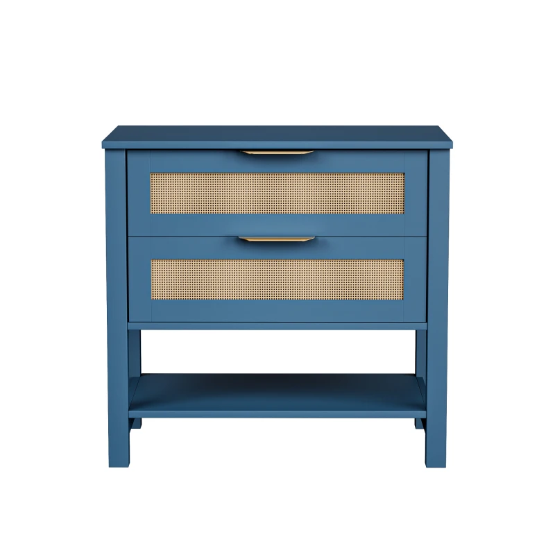 Rattan Nightstand with 2 Drawers and Storage Shelf Boho Bedside Narrow Side Table for Bedroom
Rattan Nightstand with 2 Drawers and Storage Shelf Boho Bedside Narrow Side Table for Bedroom