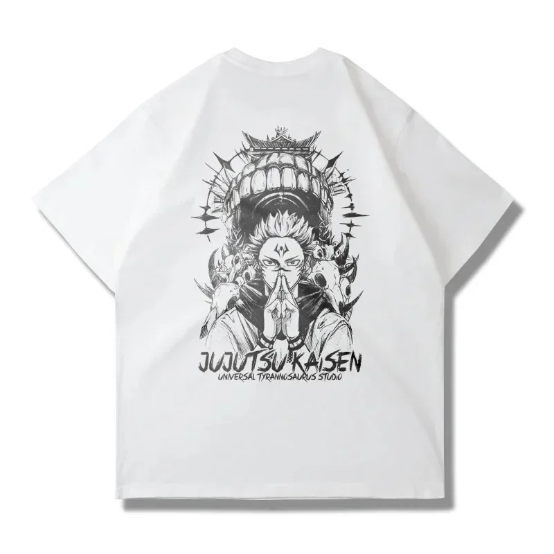 Harajuku Y2k Top Vintage Oversized Cotton T Shirt Japanese Anime Jujutssuu Kaiseenn Ryomen Sukuna Print Short Sleeves Tees 2024
Harajuku Y2k Top Vintage Oversized Cotton T Shirt Japanese Anime Jujutssuu Kaiseenn Ryomen Sukuna Print Short Sleeves Tees 2024