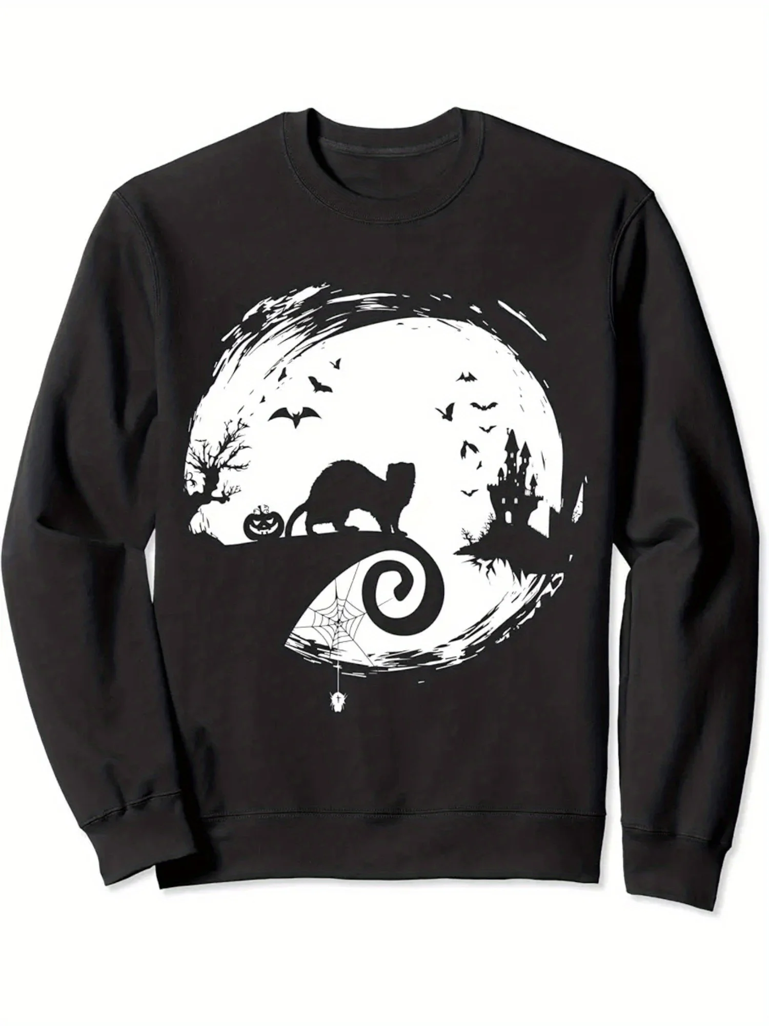 Men's Shadow Pack Tee Gothic Ferret Moon Cat Bats Print Halloween Machine Washable
Men's Shadow Pack Tee Gothic Ferret Moon Cat Bats Print Halloween Machine Washable