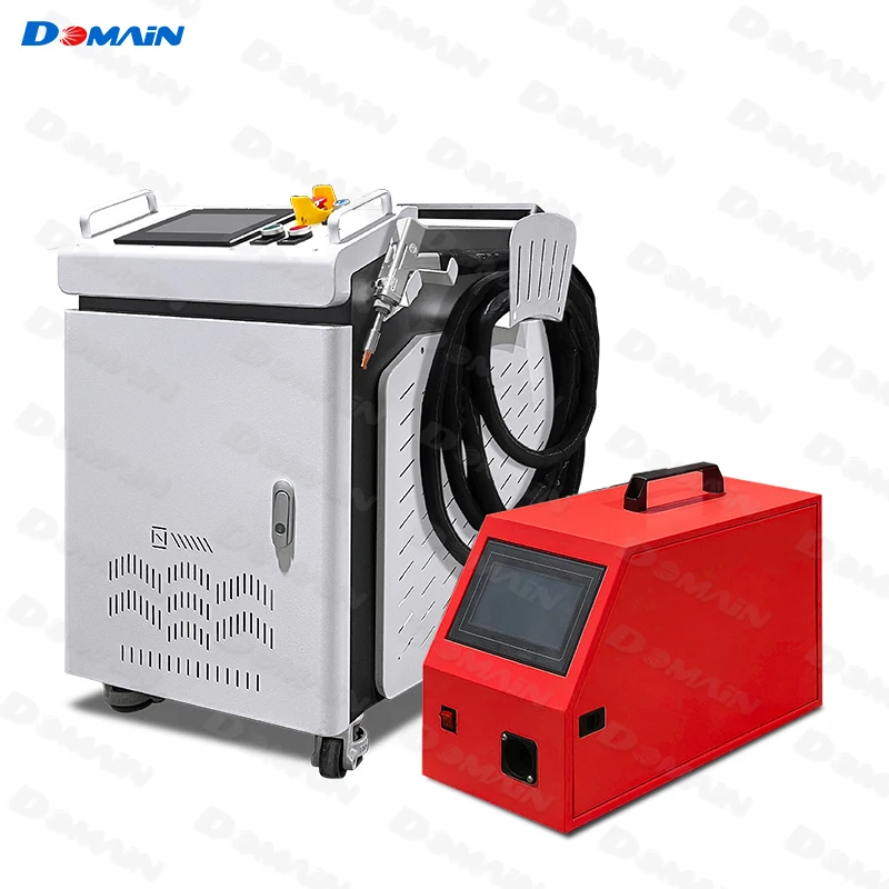 DOMAINLASER Fiber Laser Welder 1000w 1500w 2000w Steel Handheld Laser Welding Machine for Stainless Steel Aluminum Metal
DOMAINLASER Fiber Laser Welder 1000w 1500w 2000w Steel Handheld Laser Welding Machine for Stainless Steel Aluminum Metal