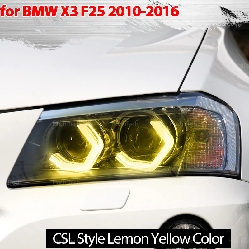For BMW X3 F25 2010-2016 Ultra Bright M4 Style LED Angel Eyes Kit Ring Lemon Yellow Colors Headlight Lamp DRL
For BMW X3 F25 2010-2016 Ultra Bright M4 Style LED Angel Eyes Kit Ring Lemon Yellow Colors Headlight Lamp DRL