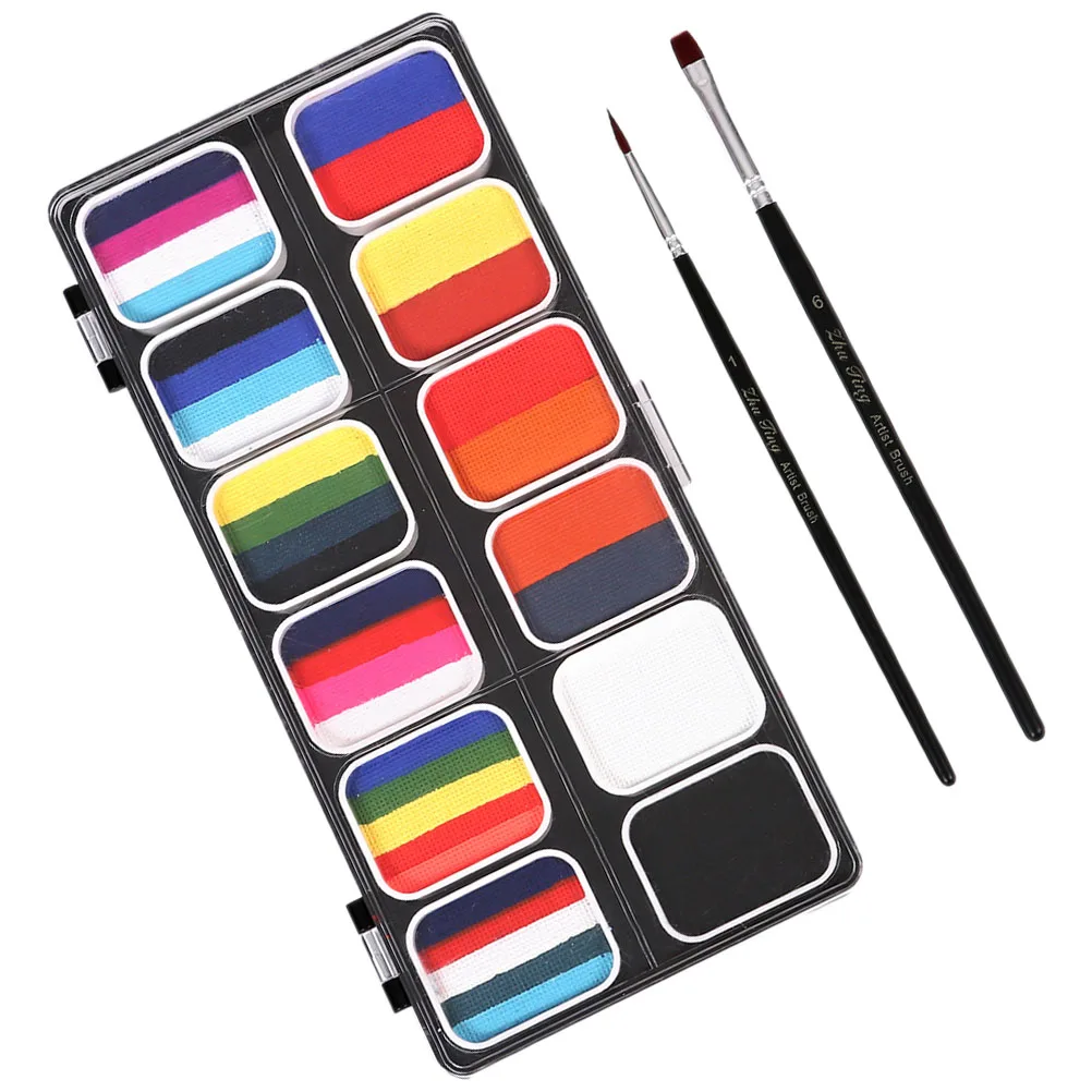 12 Colors Body Paint Kit 3012I Washable Face Painting for Kids Adults Water Activated Easy Clean Portable Storage Box Safe
12 Colors Body Paint Kit 3012I Washable Face Painting for Kids Adults Water Activated Easy Clean Portable Storage Box Safe