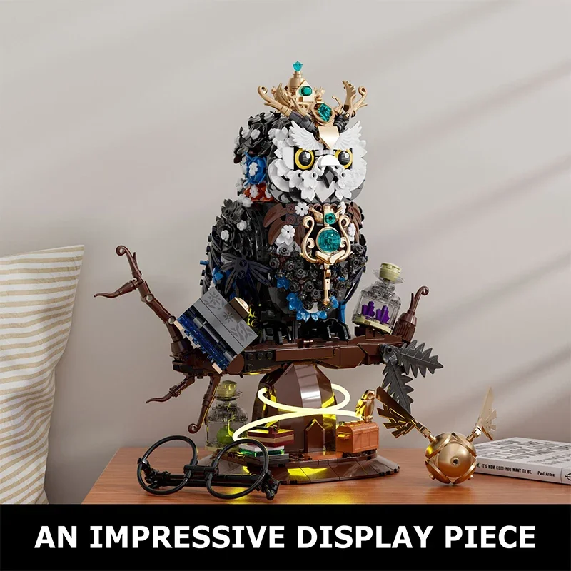 Creative Magical Cat Magical Owl DIY Building Blocks Set MOC Mechnical Bird Animal Assembly Bricks Toys Children Christmas Gift
Creative Magical Cat Magical Owl DIY Building Blocks Set MOC Mechnical Bird Animal Assembly Bricks Toys Children Christmas Gift