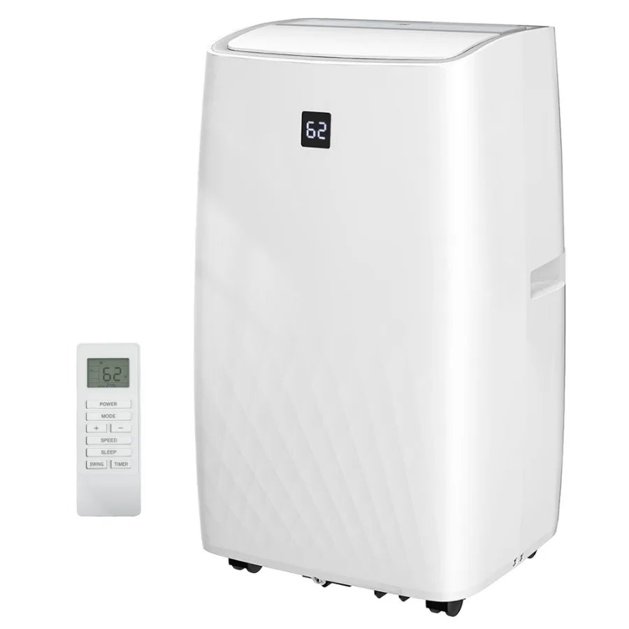 12000 BTU Portable Air Conditioner, AC Unit with Cool, Dehumidifier, Fan, 550 Sq. ft, 24H Timer On Off, Window Kit
12000 BTU Portable Air Conditioner, AC Unit with Cool, Dehumidifier, Fan, 550 Sq. ft, 24H Timer On Off, Window Kit