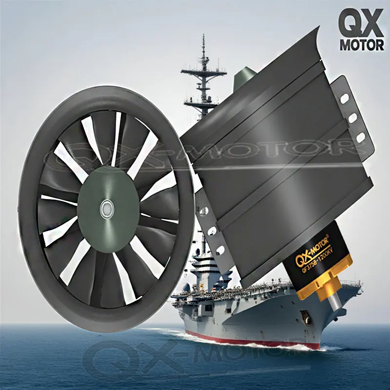 QX-MOTOR 90mm EDF Upgradation 12 Blades (CW/CCW) + QF3748/3758 Motor 1000/1200 1450/1550KV + 6S/12S ESC RC Jet Model Accessories
QX-MOTOR 90mm EDF Upgradation 12 Blades (CW/CCW) + QF3748/3758 Motor 1000/1200 1450/1550KV + 6S/12S ESC RC Jet Model Accessories