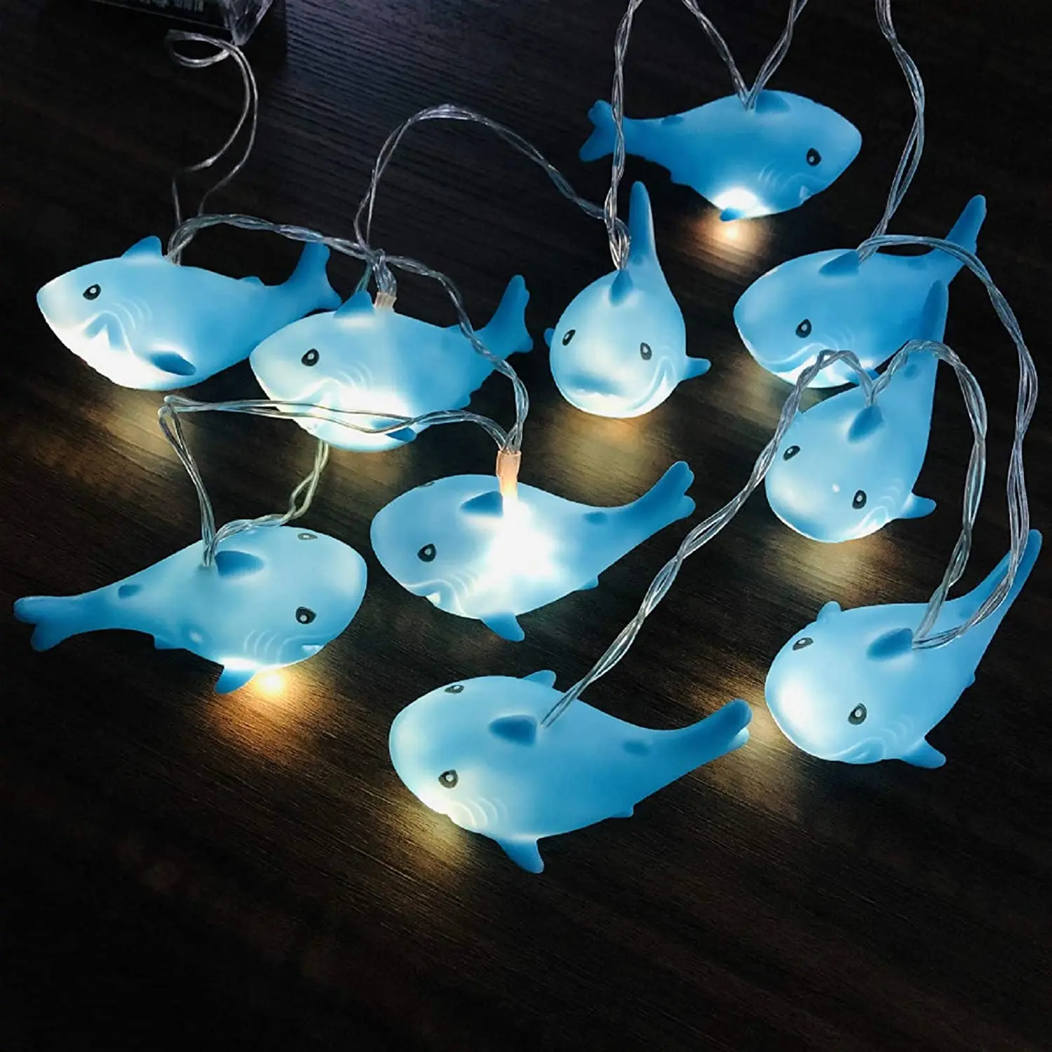 1.65M 3M Shark LED String Light Cartoon Sea Animals Lamp Child Room Baby Shower Decor Light for Birthday Christmas Party Decor
1.65M 3M Shark LED String Light Cartoon Sea Animals Lamp Child Room Baby Shower Decor Light for Birthday Christmas Party Decor