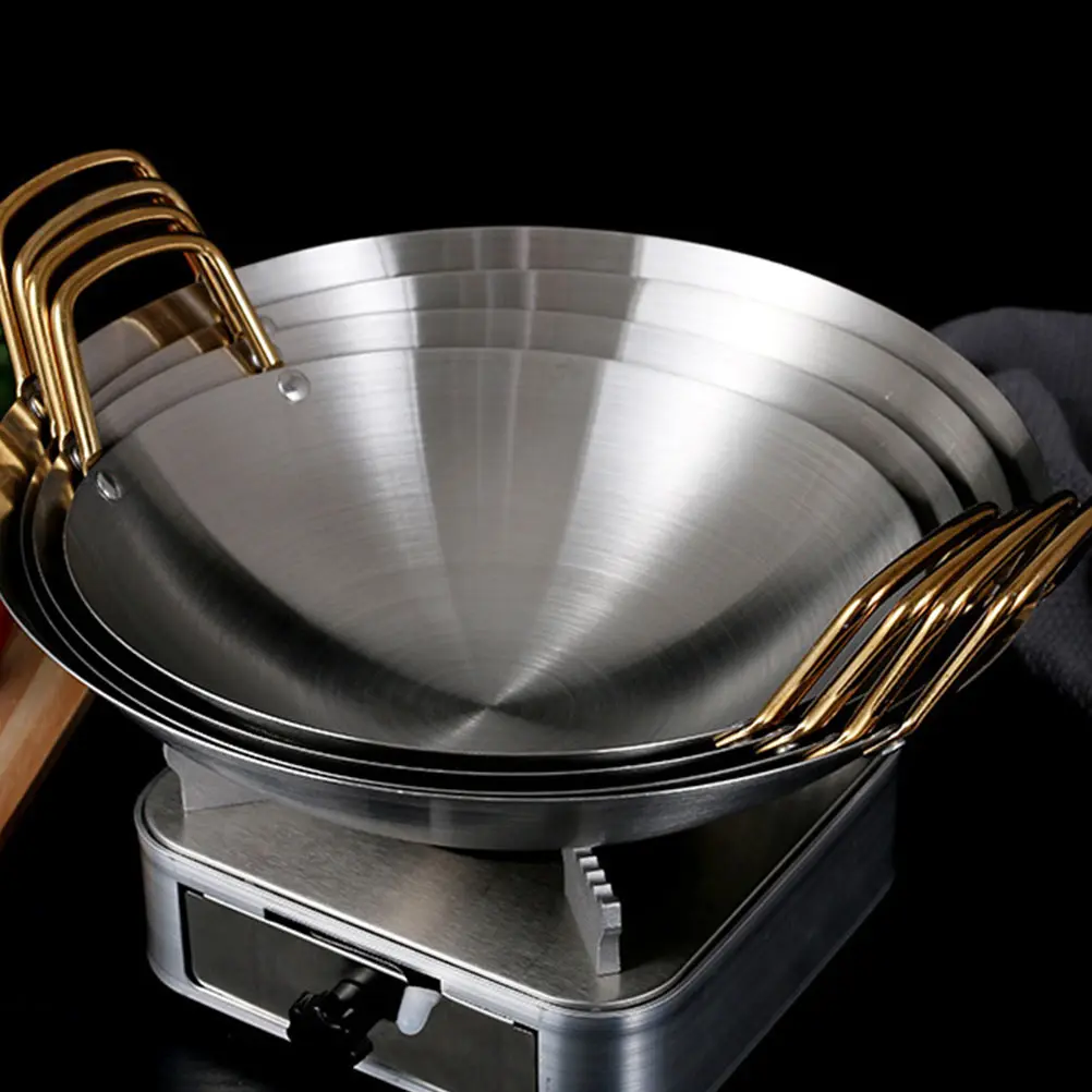 Non Stick Stainless Steel Pot Thickened Household Hot Pot Cookware Alcohol Pan Gas Stove Use Steamer Container
Non Stick Stainless Steel Pot Thickened Household Hot Pot Cookware Alcohol Pan Gas Stove Use Steamer Container