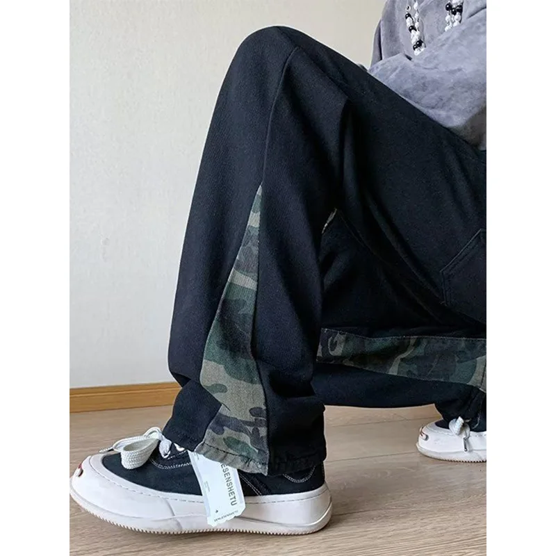 Autumn Winter plus Size 300 Pou Retro Camouflage Patchwork Men's Jeans Casual Loose Straight Leg Wide Leg Pants
Autumn Winter plus Size 300 Pou Retro Camouflage Patchwork Men's Jeans Casual Loose Straight Leg Wide Leg Pants